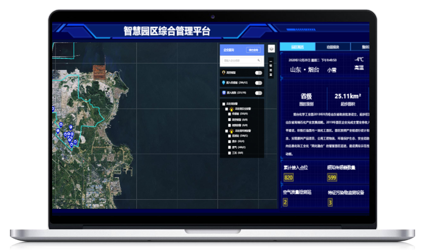A chemical intelligent park system